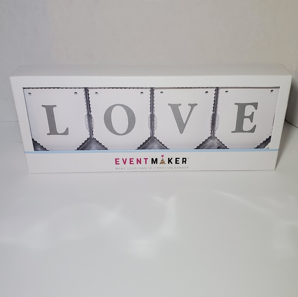 Make Your Own Party Banner Kit DIY New in Box